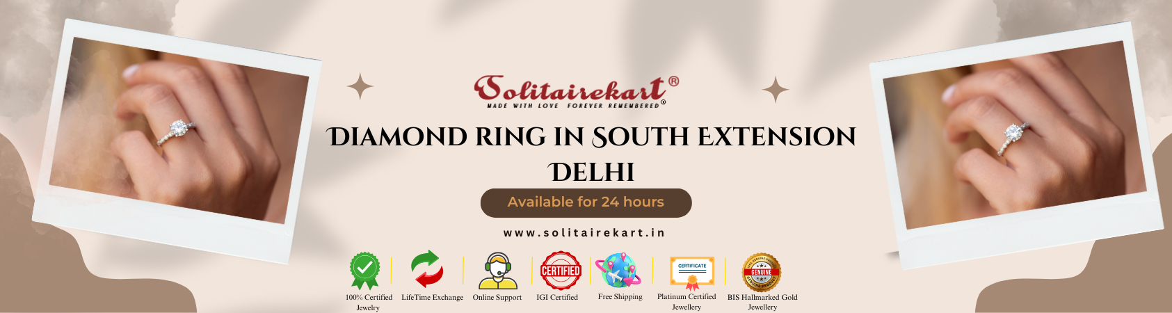 Discover the Perfect Diamond Ring in South Extension, Delhi
